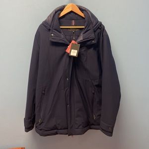 Bugatchi Navy Winter Jacket. Brand new with tags